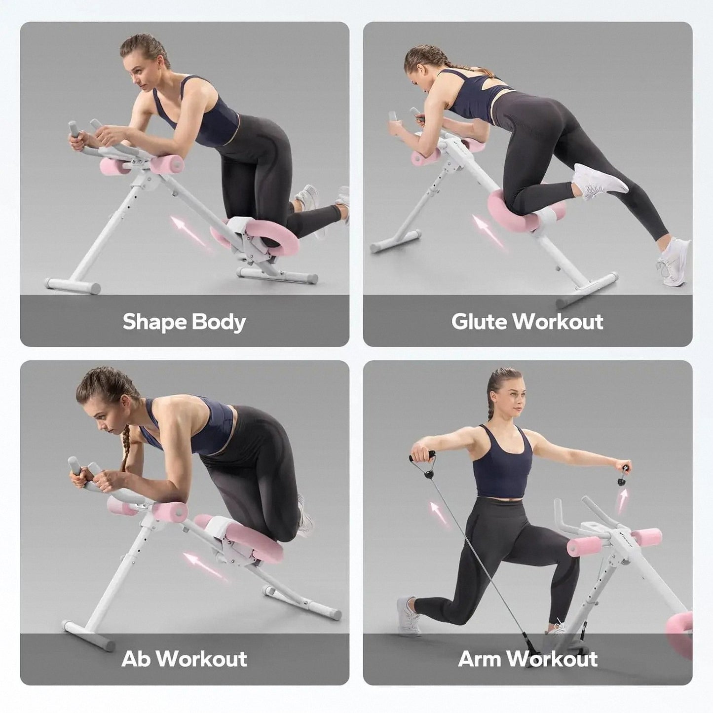 Adjustable Ab Exercise Trainer 🧘‍♀️💥 | Strengthen Core & Tone Muscles at Home